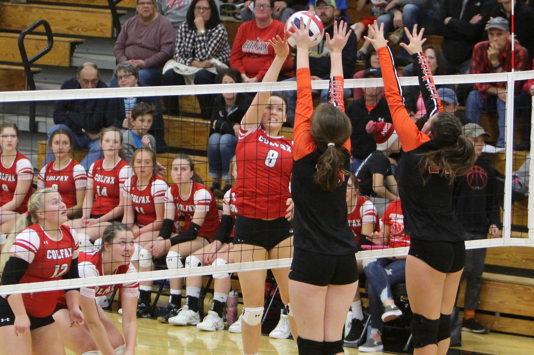 Colfax at Elk Mound volleyball 10-17-19